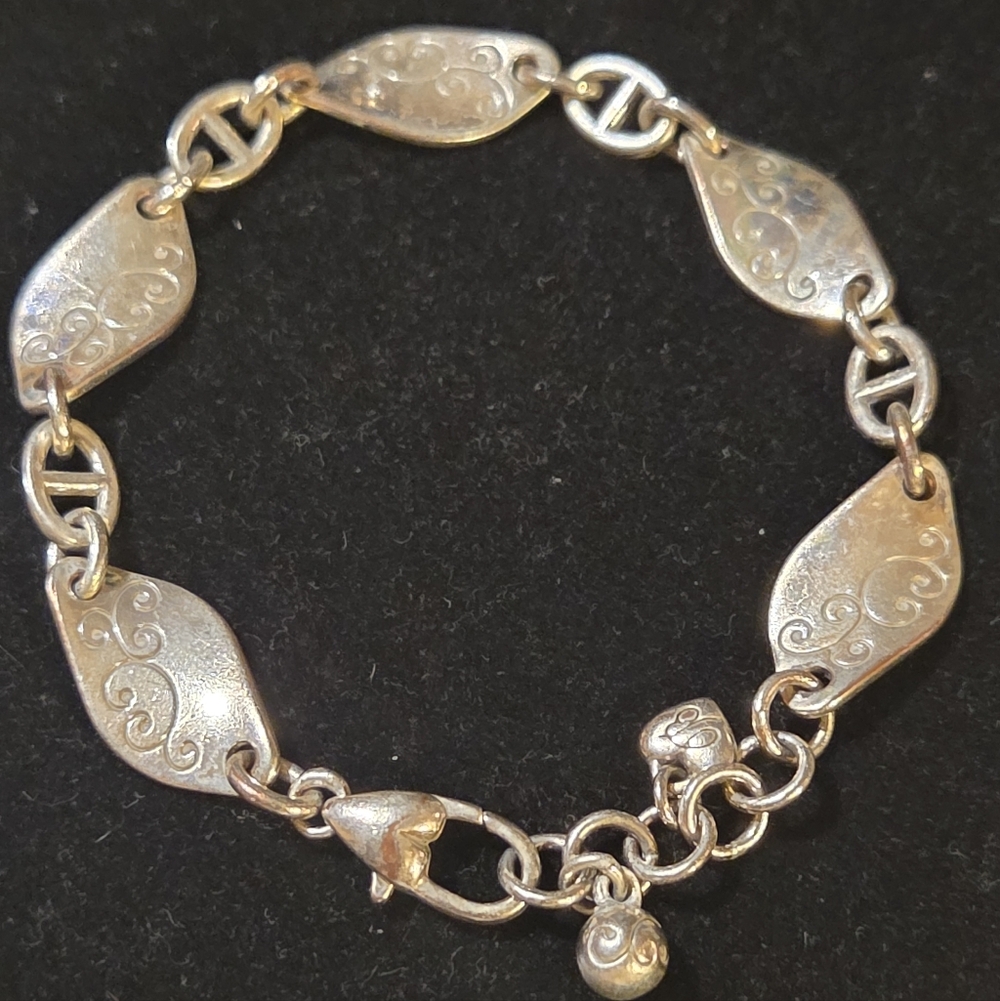 🚨2 For $38🚨Brighton Silver Bracelet with Heart Charm